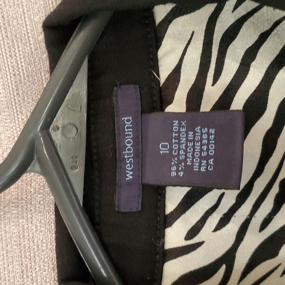 Westbound Black Snap Front Jacket - image 2